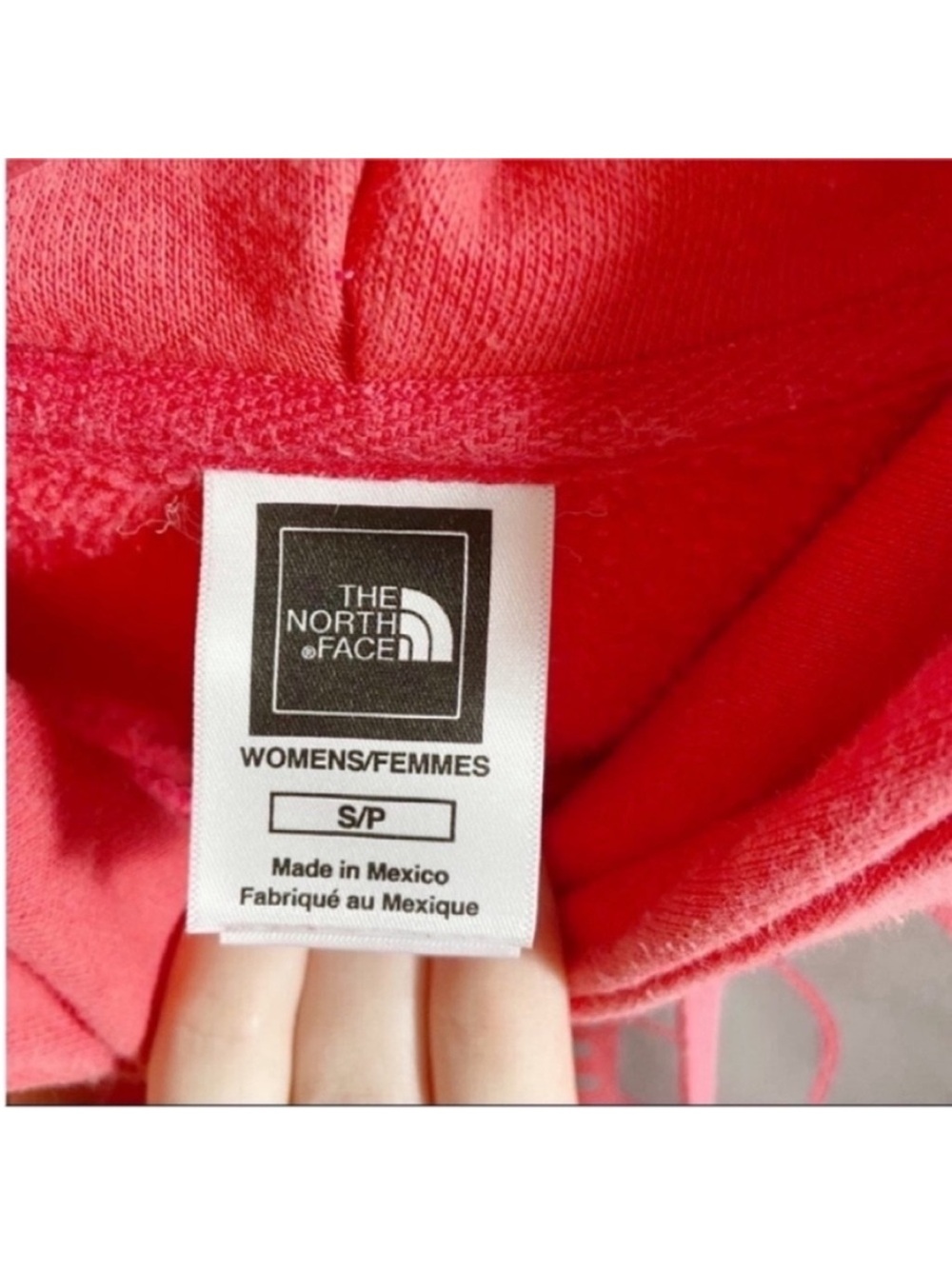 The North Face hoodie faded red half dome big logo - Picture 3 of 6
